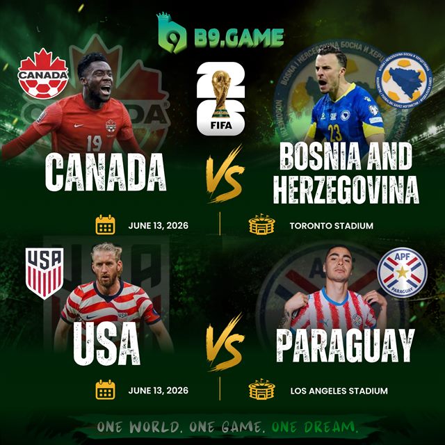 B9 World Cup Match 足球赛事海报